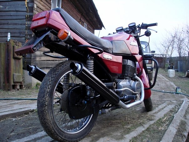 Восстановление и тюнинг мотоцикла Jawa 350-634
